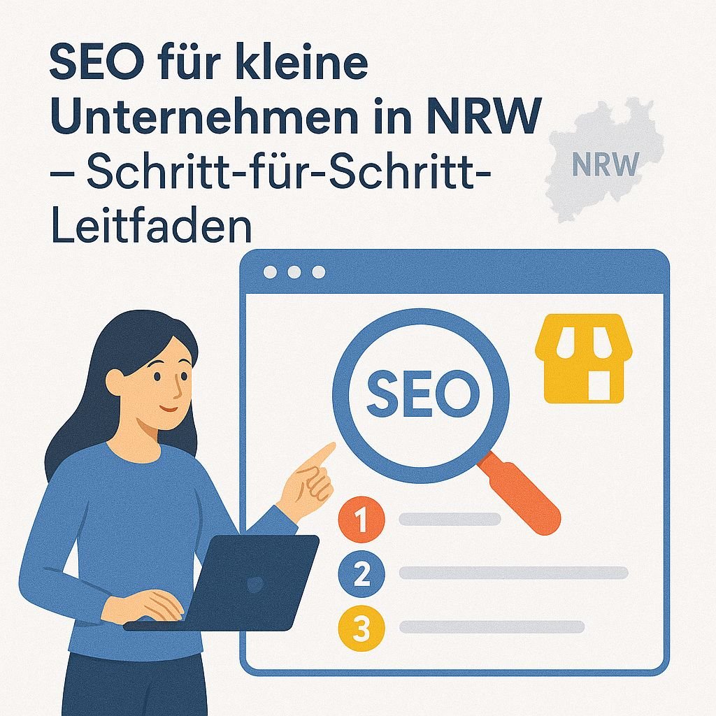 Mehr über den Artikel erfahren SEO für kleine Unternehmen in NRW – Schritt-für-Schritt-Leitfaden