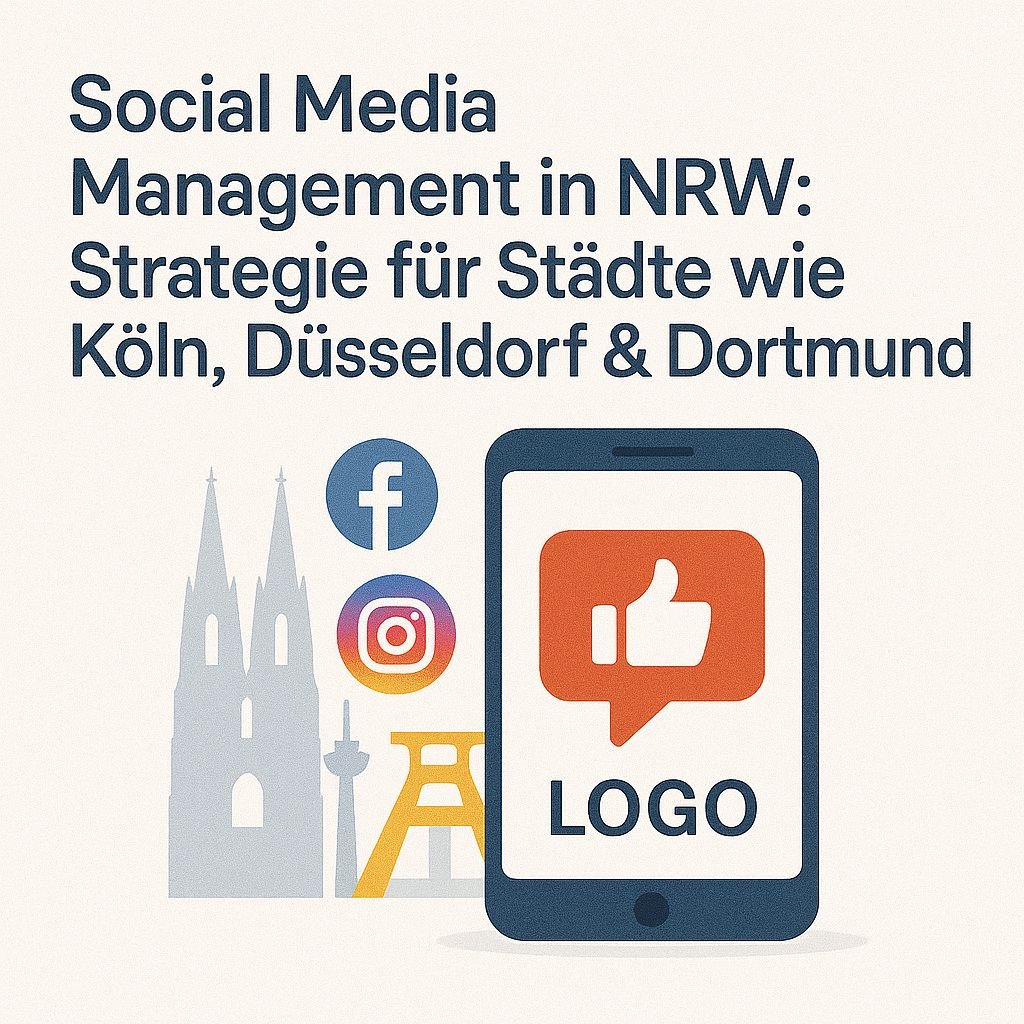 Mehr über den Artikel erfahren Social Media Management in NRW: Strategie für Städte wie Münster, Köln, Düsseldorf & Dortmund