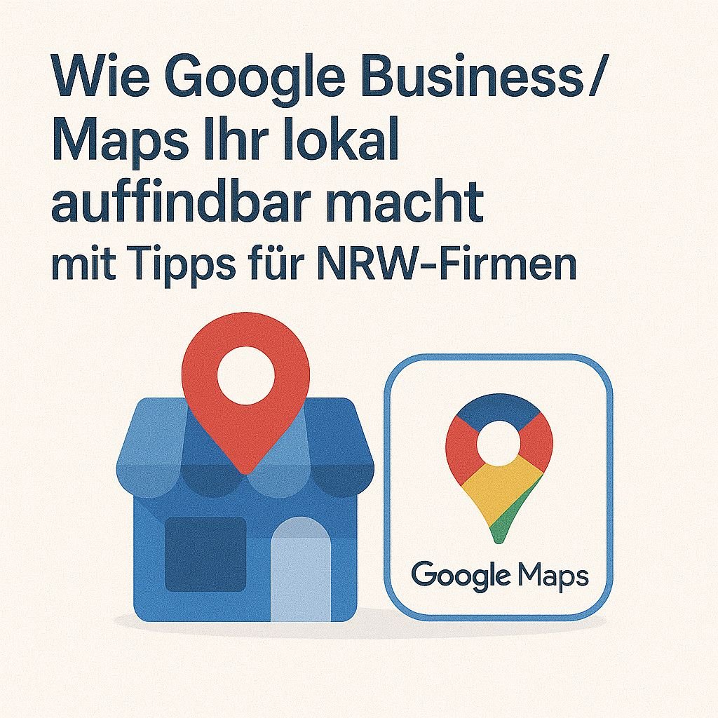 Mehr über den Artikel erfahren Wie Google Business / Maps Ihr lokal auffindbar macht – mit Tipps für NRW-Firmen