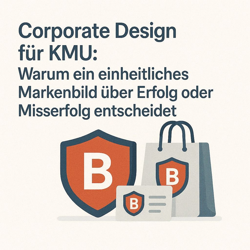 Mehr über den Artikel erfahren Corporate Design für KMU: Warum ein einheitliches Markenbild über Erfolg oder Misserfolg entscheidet