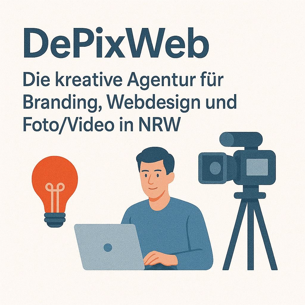 Mehr über den Artikel erfahren DePixWeb – Die kreative Agentur für Branding, Webdesign und Foto/Video in NRW